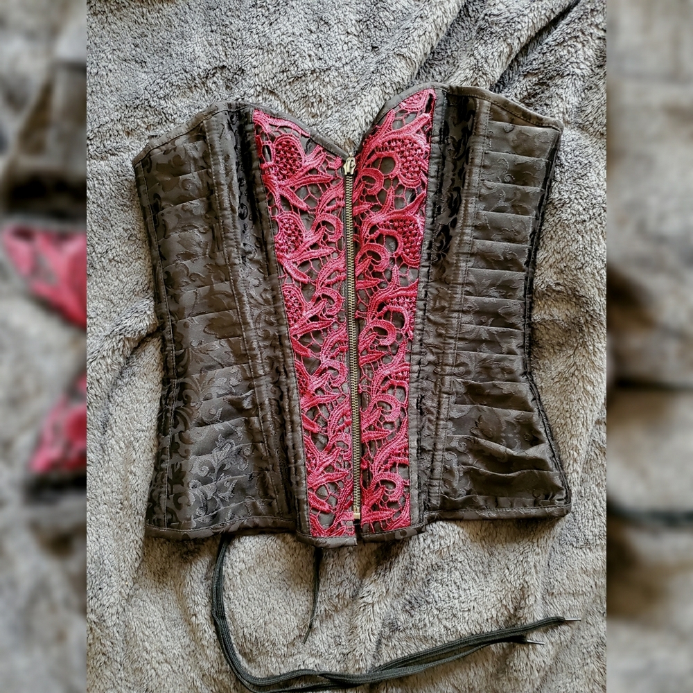Zip Up Corset